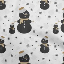 oneOone Polyester Spandex White Fabric Merry Christmas Quilting Supplies Print Sewing Fabric By The Yard 56 Inch Wide