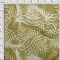 thumbnail image 4 of oneOone Georgette Viscose Olive Green Fabric Ocean Underwater Life Quilting Supplies Print Sewing Fabric By The Yard 42 Inch Wide, 4 of 4