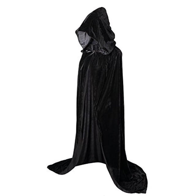 Disfraces de Halloween de Terciopelo con Capucha Larga para Adultos Unisex de VGLOOK