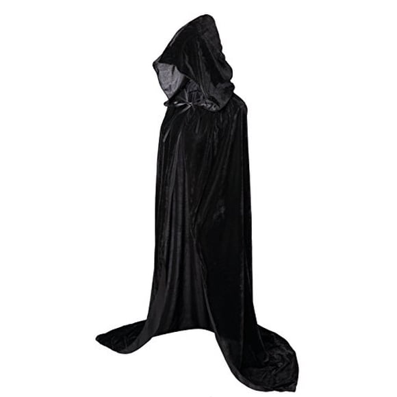 Disfraces de Halloween de Terciopelo con Capucha Larga para Adultos Unisex de VGLOOK