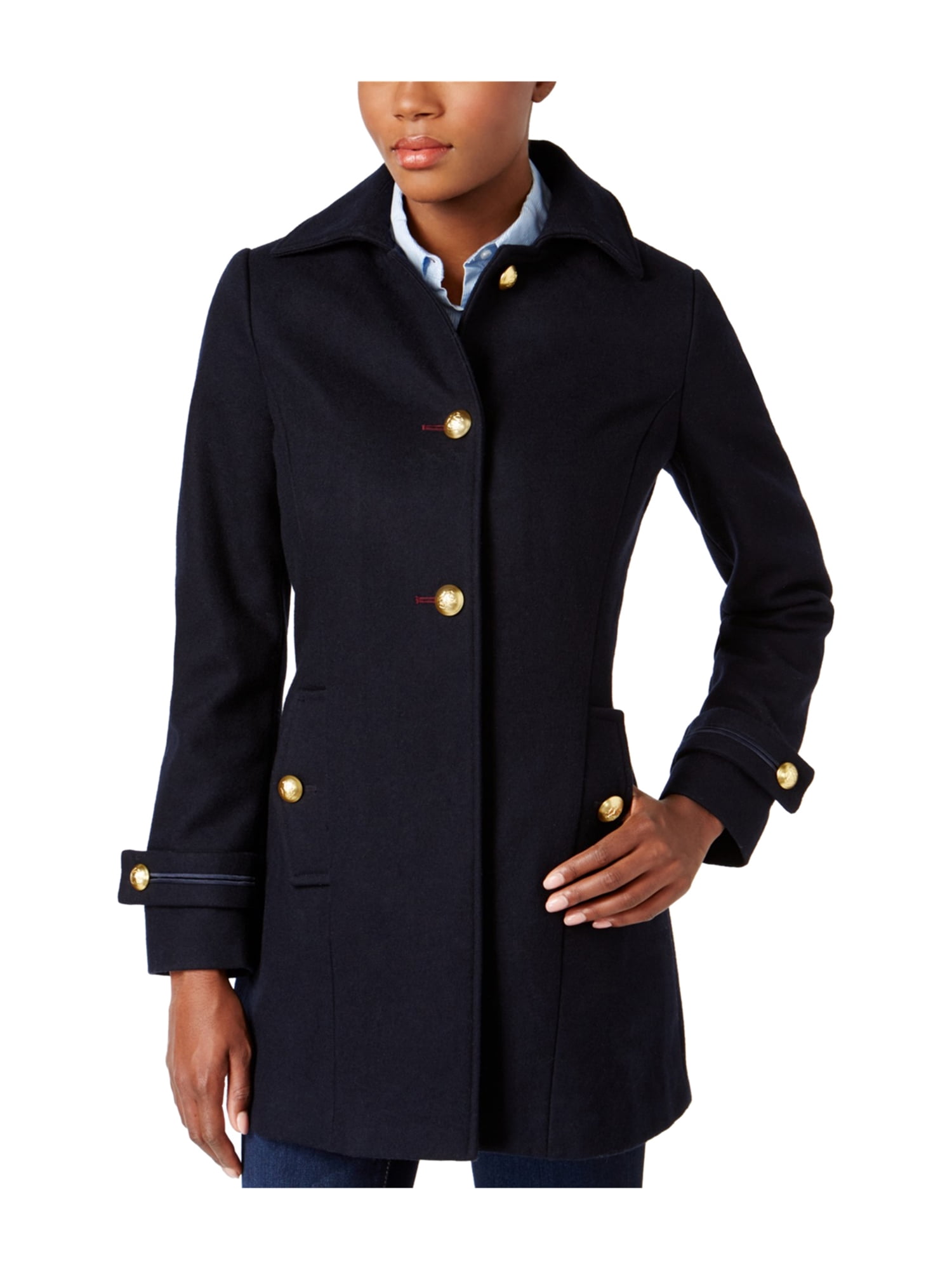 military pea coat womens