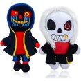 thumbnail image 1 of Plush Error Fell Sans Toy, Aftertale Plushy Doll Figures, Animals Gifts for Children 11 Inch(2PCS), 1 of 5