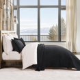 thumbnail image 3 of Juego de edredón EVERGRACE Luxury Velvet Full Queen Black, 3 of 9