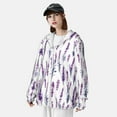 thumbnail image 4 of Picia Lavender Flowers Women's Men's UPF 50+ Sun Protection Hoodie Shirt Long Sleeve SPF Fishing Outdoor UV Hiking Lightweight Shirts-XX-Large, 4 of 9