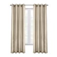 thumbnail image 2 of Elba Total Blackout Textured Curtain Panel 52" x 84" in Linen, 2 of 6