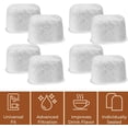 thumbnail image 2 of fafa-Replacement Charcoal Water Filters for Cuisinart 8 Pack Coffee Filter Replacement Fits All Cuisinart Coffee Machines, 2 of 4