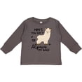 thumbnail image 3 of Inktastic Mimi's You Say Alpaca My Bags Boys or Girls Long Sleeve Toddler T-Shirt, 3 of 5