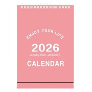 Getwin Home Calendar,Desktop Calendar,2026 Desk Calendar Sustainable Paper Home Wall Decor Modern Design Monthly Planning Organizer for Kitchen Living Room School