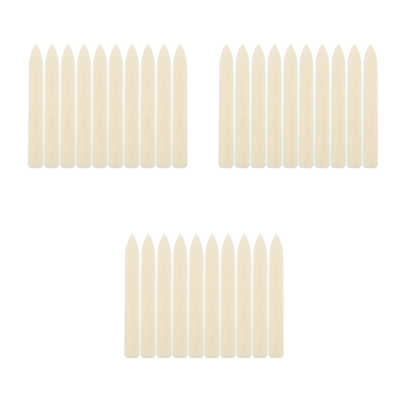Raindrops 30 pcs Bone Folder Tool Plastic Paper Creaser Scoring Board For Diy Bookbinding Card Making And Paper Crafts Scoring And Folding Tool