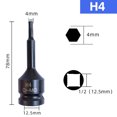 thumbnail image 3 of Electric Drill Socket Adapter Air Impact Wrench Hex Head Socket 12.5Mm Adapter, 3 of 3
