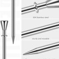 thumbnail image 3 of 16Pcs Cocktail Picks Stick, Cocktail Toothpicks, Stainless Steel Martini Olive Picks for Bar Barbecue Fruit, 3 of 6