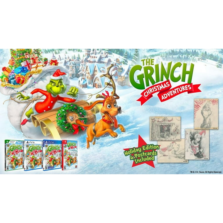 The Grinch Christmas Adventures, Nintendo Switch - Walmart.com