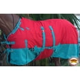 thumbnail image 3 of 74" Hilason 1200D Winter Waterproof Turnout Horse Blanket Belly Wrap Red, 3 of 8