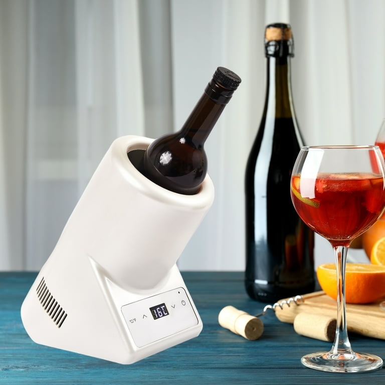 Equator 110V/12V Portable Electric Wine Chiller for Red, White