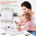 thumbnail image 2 of Baby Memory Book - Our Little Miracle, 248 Pages Color, Keepsake Journal for Baby's First Five Years, Unisex Baby Scrapbook, Record Book for New Parents, Ideal Gift for Baby Shower and Welcome Party, 2 of 5