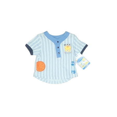 

Pre-Owned Bon Bebe Boy s Size 6-9 Mo Short Sleeve Henley