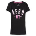 thumbnail image 2 of Camiseta gráfica Aeropostale Sparkle Negra Grande, 2 of 2