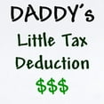 thumbnail image 2 of CafePress - Daddy's Little Tax Deduction Infant Bodysuit - Baby Light Bodysuit, Size Newborn - 24 Months, 2 of 4