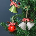 thumbnail image 2 of HEVIRGO Arbre de Noël Cloche Haute Durabilité Baies Rouges Conception avec Lanière Vibrante Couleur Large Application Décorative en Métal Jingle Bell Ornements Décoration Arbre de Noël pour la Maison, 2 of 10