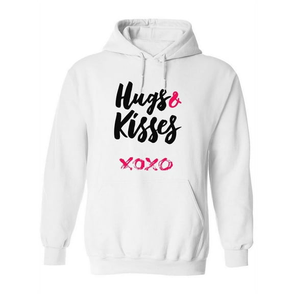 Hug And Kiss Hoodie Women -Image by Shutterstock, Female 5X-Large