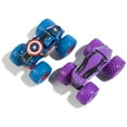 thumbnail image 6 of Monster Jam Captain America Vs. Black Panther Die-Cast Vehicle 2-Pack 1:64 Scale, 6 of 7
