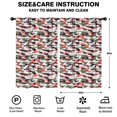 thumbnail image 2 of Camouflage 52x84in(132x213cm) Curtains 2 Panels for Kids Bedroom, Window Drapes for Kids Boys Girls Bedroom Curtains Designed To Spark Joy and Creativity, 2 of 5