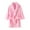 Pink, variant on Fshinging Pajama Sets For Toddler Boys Cartoon Print Bathrobes Hooded Warm Flannel Night Robe Cute Warm Robe Children'S Outfits Size 8-9 Years