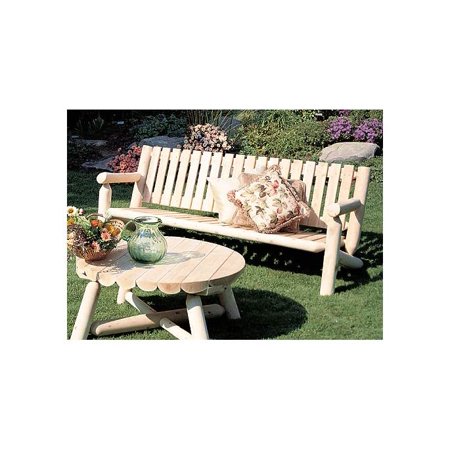 UPC 779711000073 product image for Newport Cedar Log Settee - 6 Ft. | upcitemdb.com