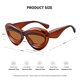 thumbnail image 3 of Gafas de sol con forma de labio inflado de moda para mujer, gafas de sol de ojo de gato de gran tamaño, protección uV400, 3 of 4