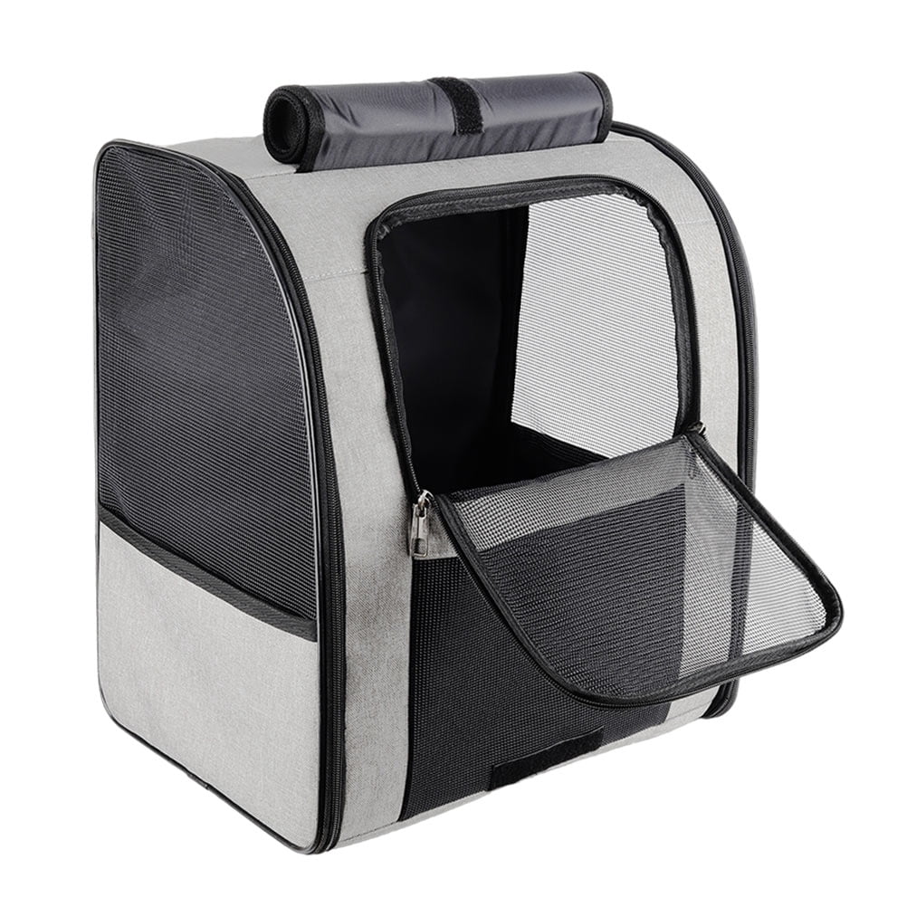 Weiweiguan Breathable Pet Carrying Bag Portable Pet Carrier Bag Pet Backpack Cat Backpack