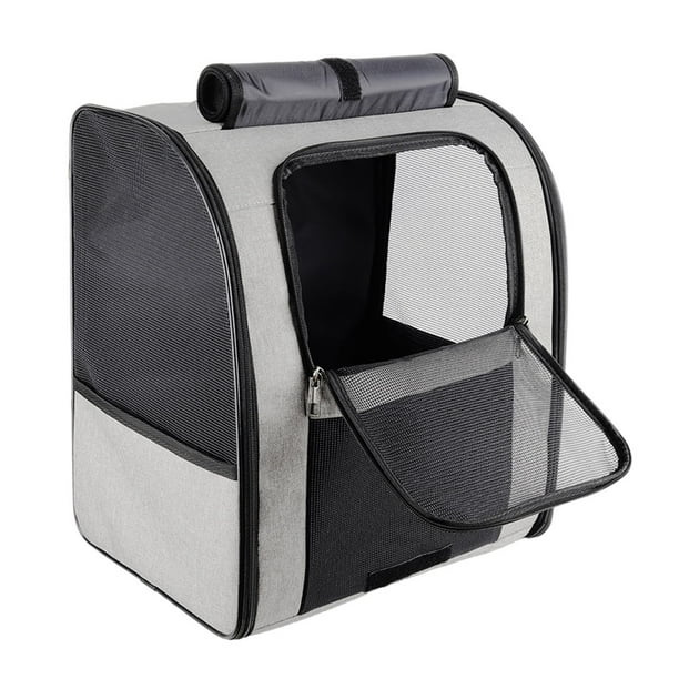 Bolsa de transporte transpirable para mascotas, mochila portátil para mascotas, mochila para gatos