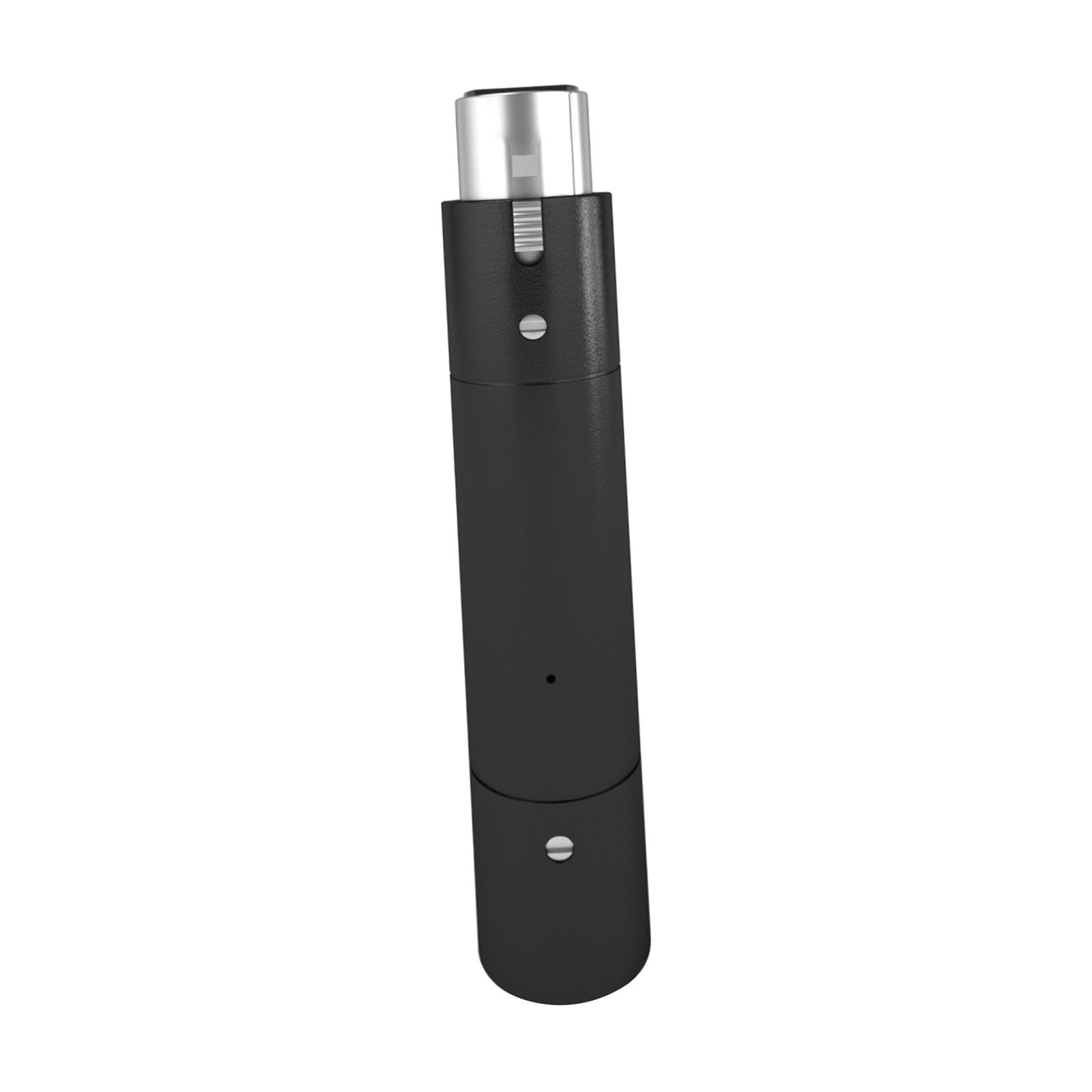 Dynamic Microphone Amplifier Microphone Preamplifier Plug and Play Low Noise Microphone Amplifier for Live Performances , black