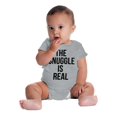 thumbnail image 5 of Snuggle Real Funny Shirt | Cool Baby Gift Idea Cute Newborn Gerber Onesies, 5 of 7
