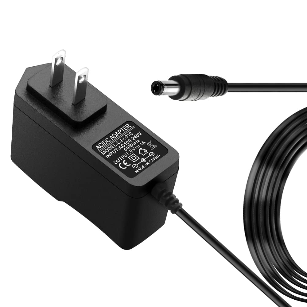 Quyaojz 9V 1A Power Supply Adapter UL Listed AC 100-240V to DC 9V 1000mA 9W 5.5x2.5mm 2.1mm for Arduino NES Console Bluetooth Speaker WiFi Camera DVR CCTV Wireless Router LED Light