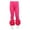 Hot Pink, variant on Stylish Toddler Girls Leggings with Lace Trim Ruffle Design Soft Footless Pants for Daily Wear