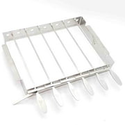 BBQ Dragon Domino Style Kabob Skewer and Rack Set for Grills
