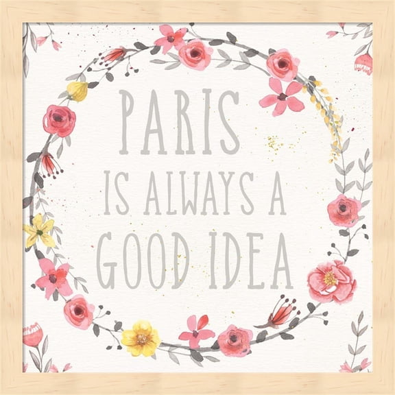 Metaverse Jess Aiken 'Paris Blooms IV' Framed Art