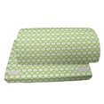 thumbnail image 4 of Retro Foot Rest, Vintage Geometrical Big and Small Polka Dots Inner Circles Symmetric Image, Non-Slip Backing Ergonomic Memory Foam Leg Support for Office, Pale Green and White, by Ambesonne, 4 of 5