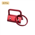 thumbnail image 4 of 20 llaveros con anillas para correas de bolsos, color rojo., 4 of 5