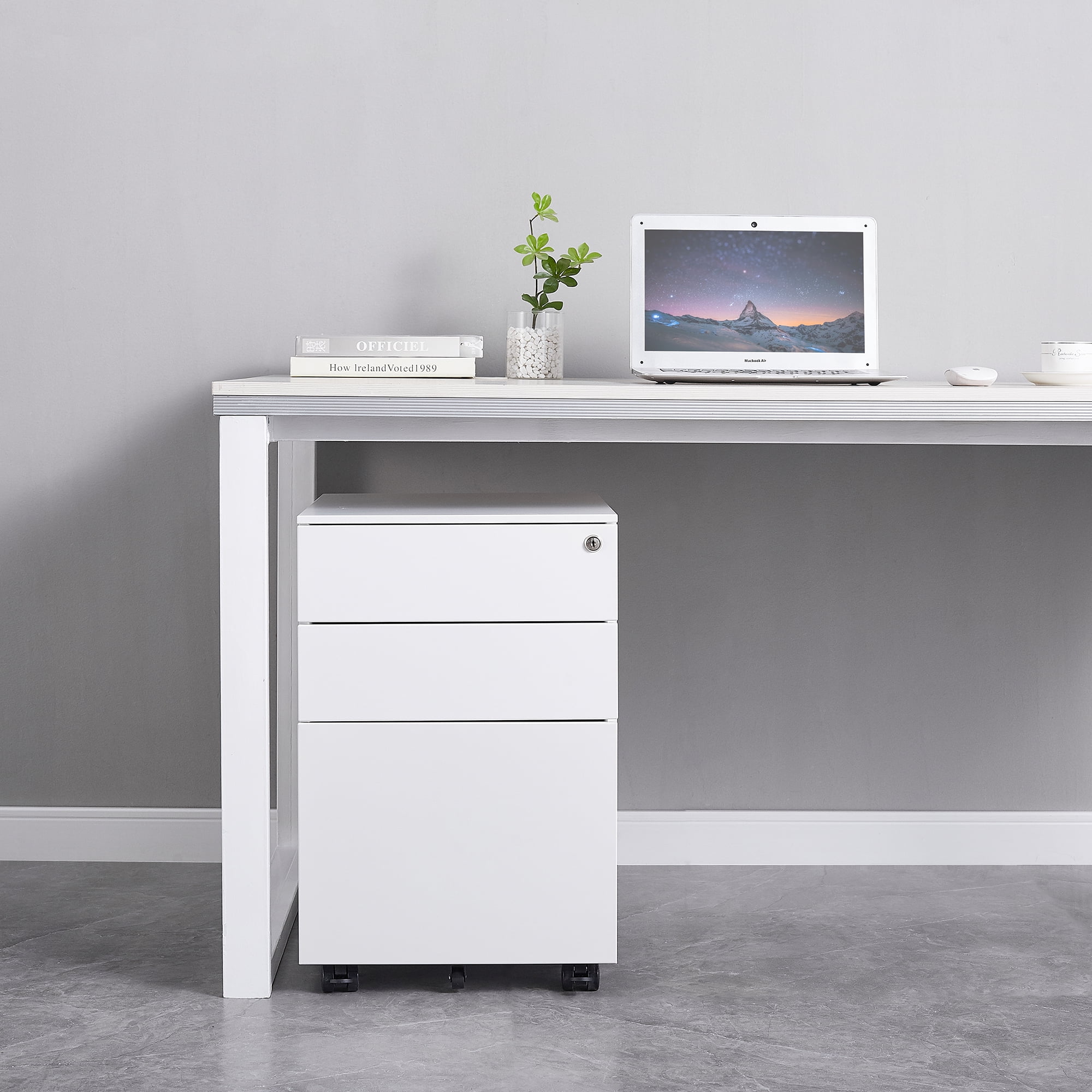 3Drawer Antitilt File Lockable Lateral File Office