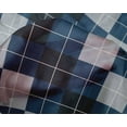 thumbnail image 4 of oneOone Silk Tabby Dark Navy Blue Fabric Argyle Check Diy Clothing Quilting Fabric Print Fabric By Yard 42 Inches Wide, 4 of 4