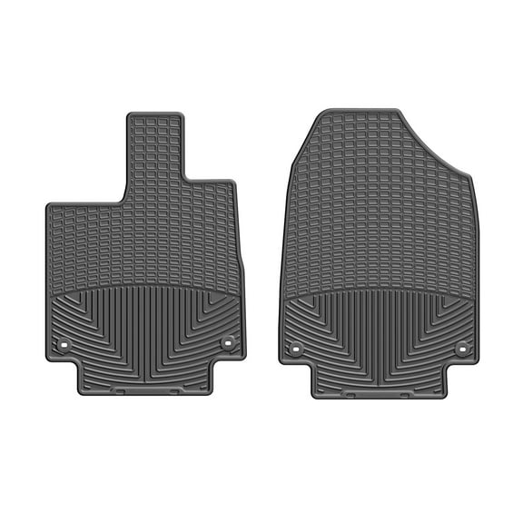 WeatherTech All-Weather Floor Mats compatible with 2018-2026 Honda Odyssey - 1st Row (Driver & Passenger), Black