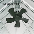 thumbnail image 4 of Remote Control Ceiling Fan Digital Display Timing Portable Indoor Outdoor Summer Hanging Tent Camper Bed Cooling Accessories, 4 of 9