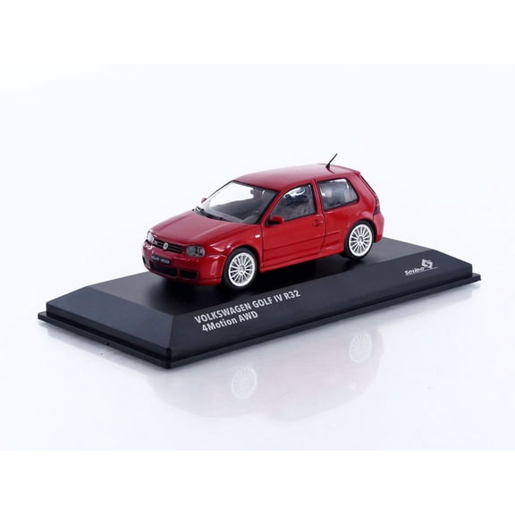 2003 Volkswagen Golf IV R32 Toronto Red 1/43 Diecast Model Car by Solido