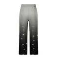 thumbnail image 5 of Pantalones largos para hombre, cintura elástica, transpirables, cómodos, suaves, informales, de playa, de poliéster., 5 of 5