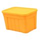 thumbnail image 1 of Caja de almacenamiento en miniatura a escala 1/12, miniorganizador de adornos artesanales con tapa para mesa de arena Naranja, 1 of 9