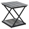 thumbnail image 1 of Stella Table d'Appoint - Gris Vieilli/noir, 1 of 1