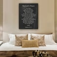 thumbnail image 3 of The Lord's Prayer Matthew 6 9-13 Wall Art Bible Verse Poster Kitchen Canvas Room Decor for Bedroom Modern Pictures for Hallway, 3 of 6