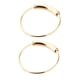 thumbnail image 2 of 2 aros de acero inoxidable para la nariz, joyería corporal de 6, 8 y 10 mm Oro rosa de 8 mm, 2 of 8