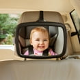 thumbnail image 5 of SafeFit® 360° Pivoting Baby and Toddler Adjustable Crash-Tested Car Mirror, Black, 5 of 6